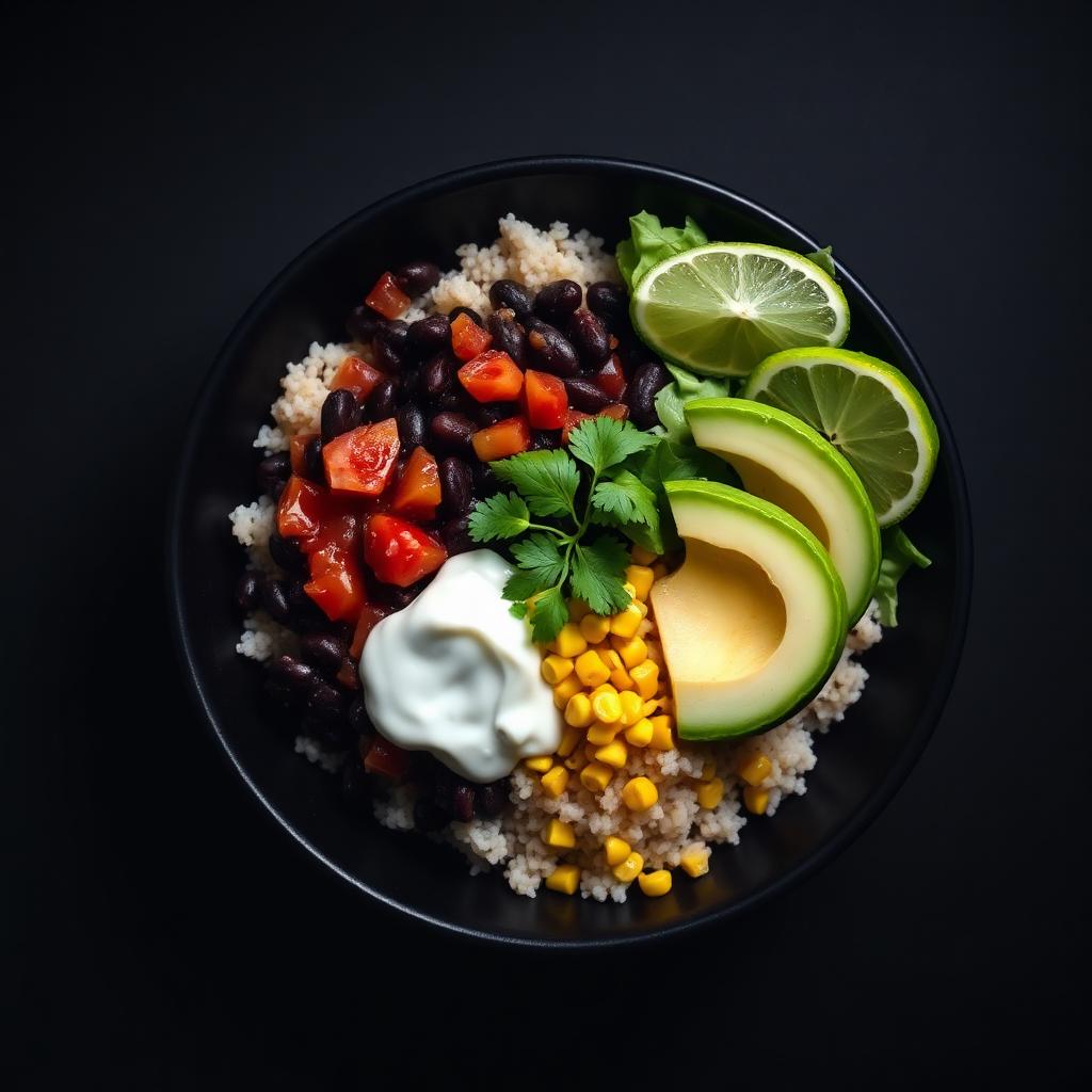 Black Bean Power Burrito Bowl