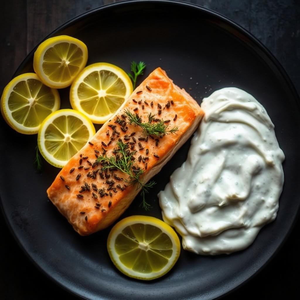 Greek Lemon Salmon