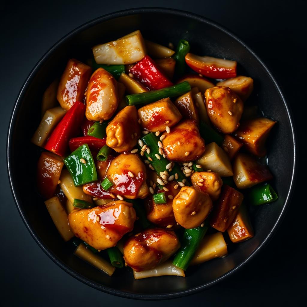 Sesame Chicken Stir-Fry