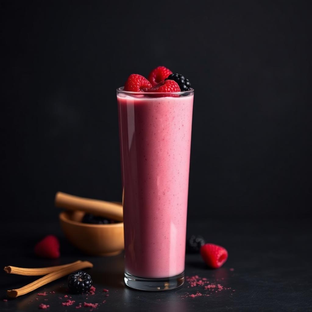 Vanilla Berry Blast Protein Smoothie