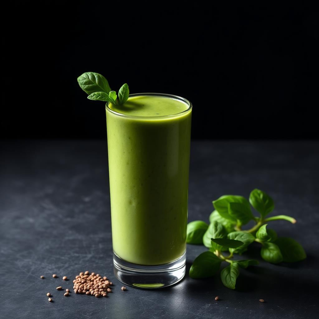 Green Monster Spinach & Vanilla Protein Smoothie