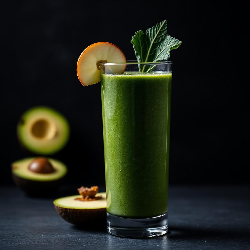 Avocado Green Detox Smoothie