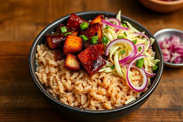 Tempeh BBQ Bowl