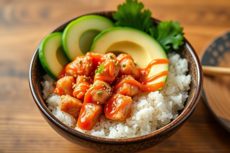 Spicy Tuna Rice Bowl