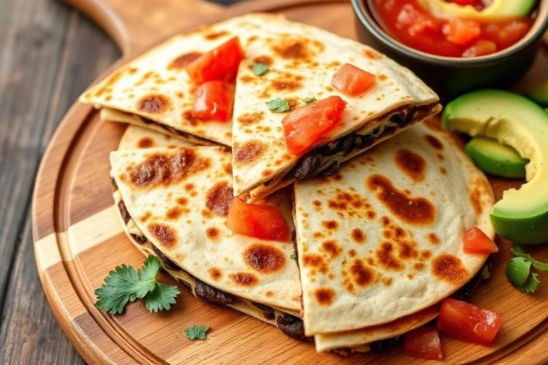 Black Bean Power Quesadilla