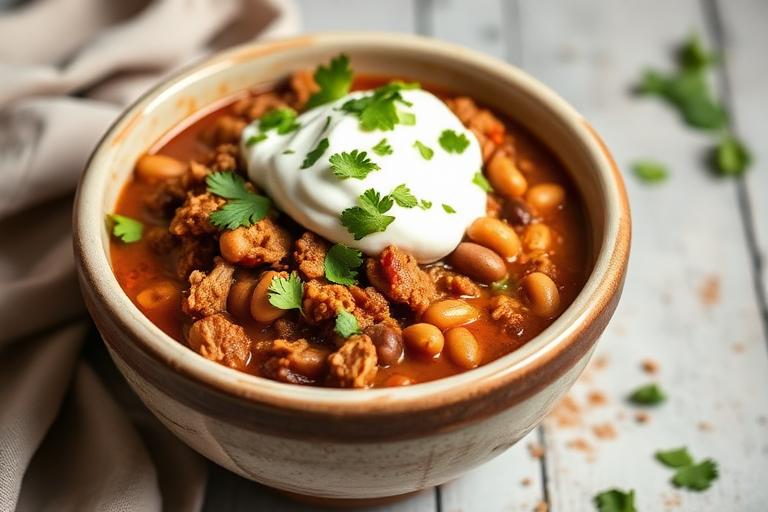 Ground Chicken Chili