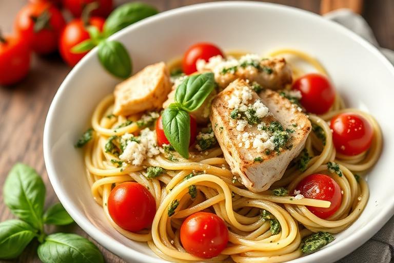 Chicken Pesto Pasta
