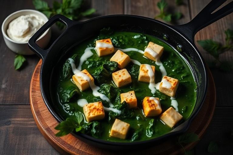 Palak Paneer Skillet