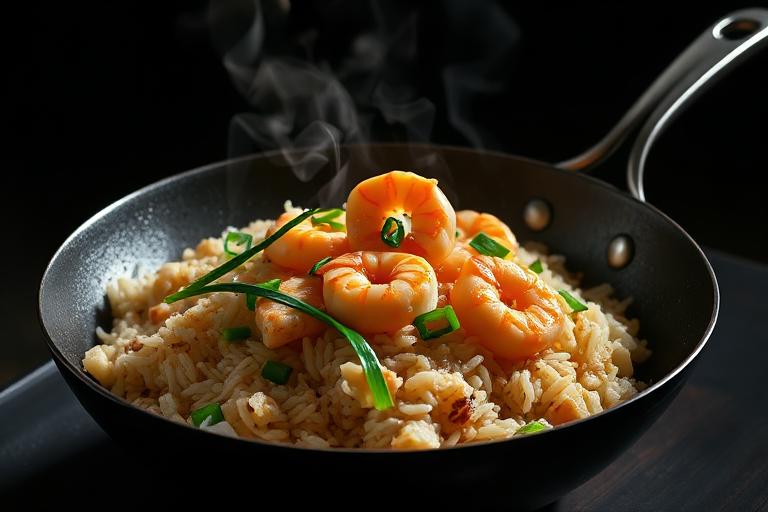 Singapore Egg Fried Rice