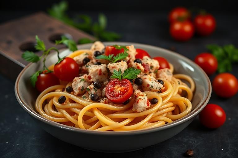 Tuna Tomato Pasta