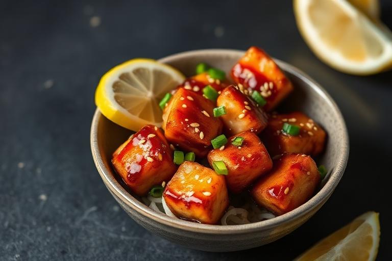 Air Fryer Salmon Bites