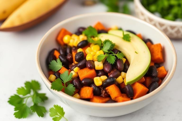 Sweet Potato Black Bean Bowl