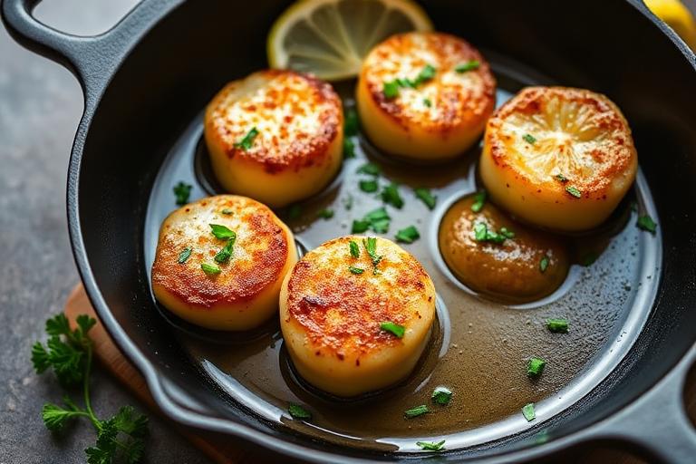 Garlic Butter Scallops