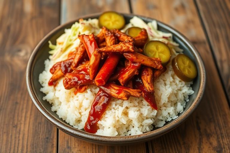 BBQ Pulled Chicken Bowl