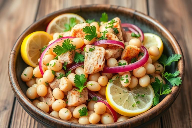 Tuna White Bean Salad