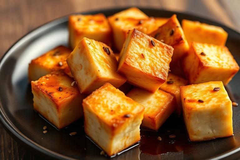 Crispy Air Fryer Tofu