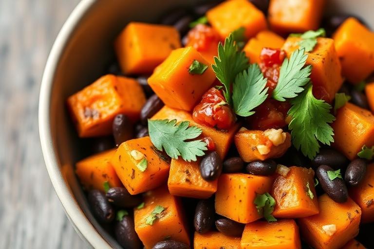 Sweet Potato Black Bean Bowl